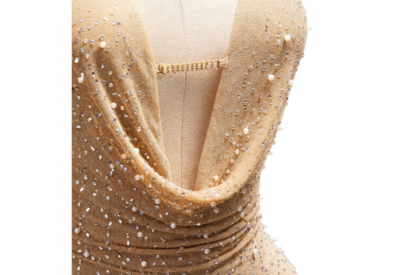 New Year's Mini Rhinestoe Dress