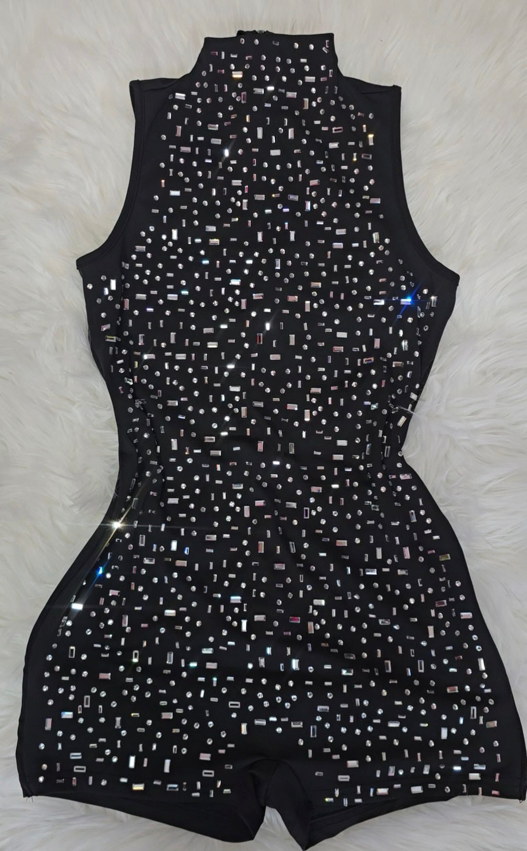 Sugar Rush Romper/Black