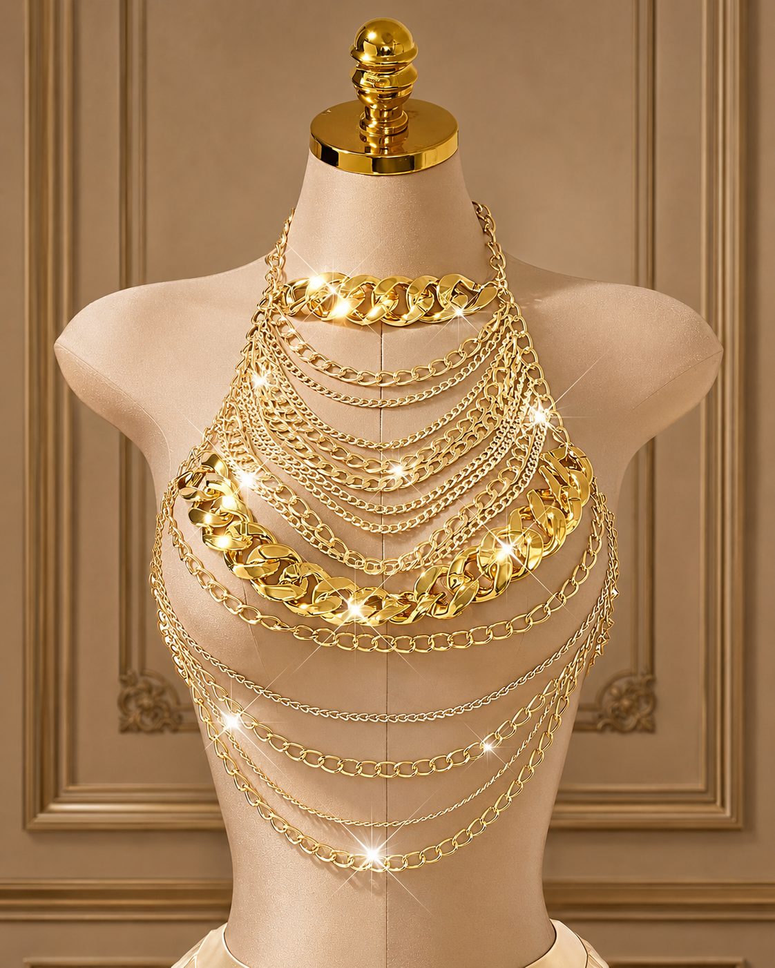 Goddess Chain Top