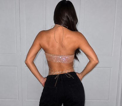 Champagne Sparkle Top