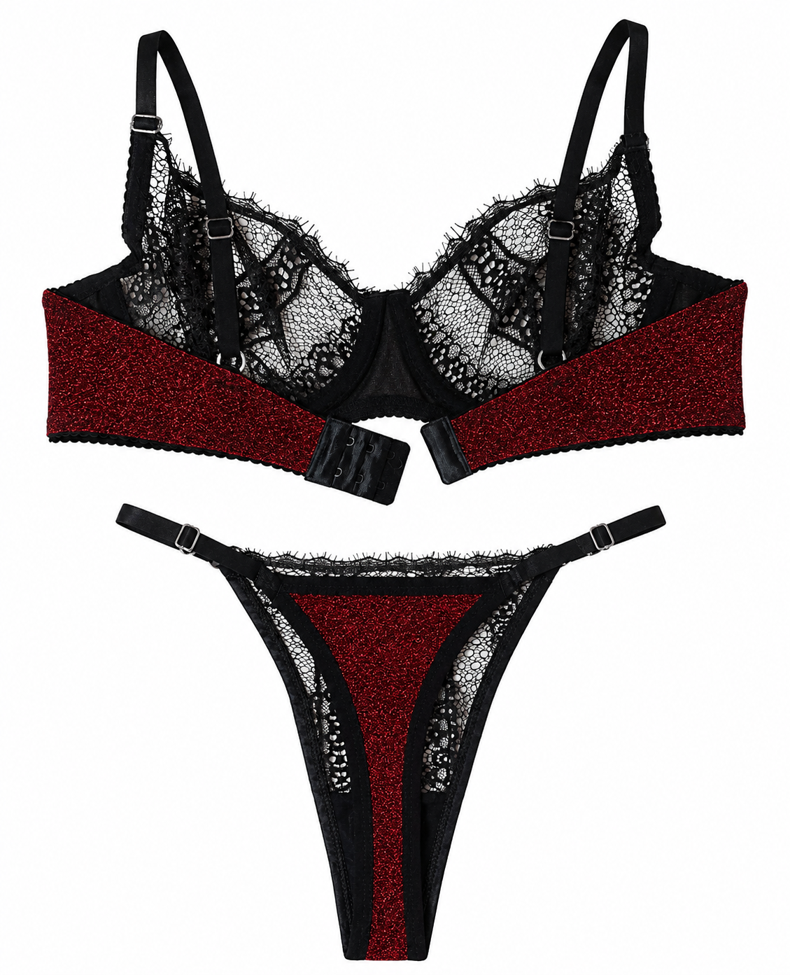 Sparkly Rouge Affair Set