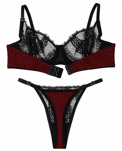 Sparkly Rouge Affair Set
