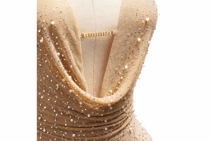 New Year's Mini Rhinestoe Dress