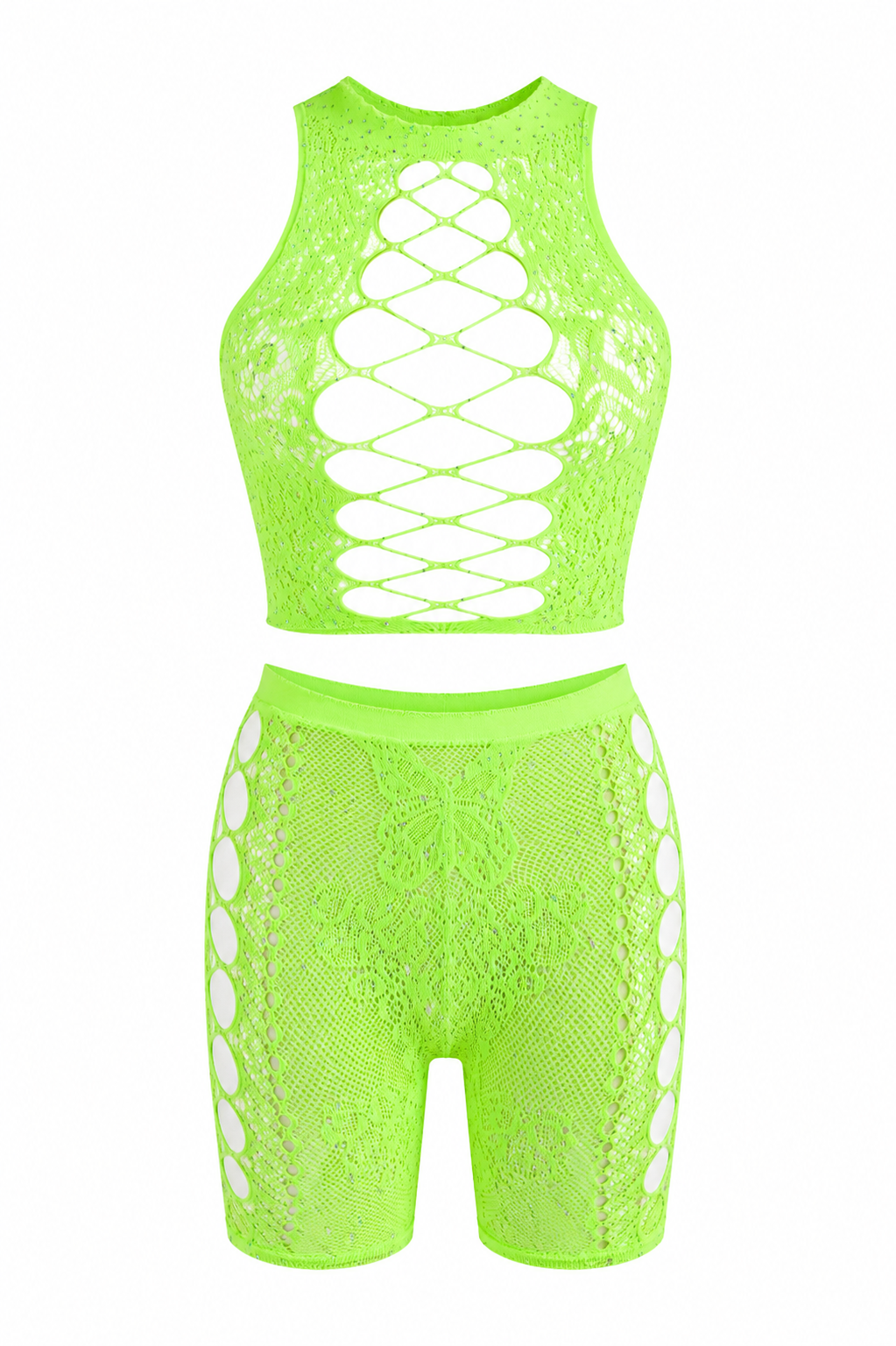 Fishnet 2 Piece Set
