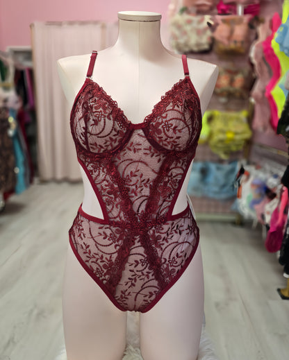 Wine & Lace Bodysuit