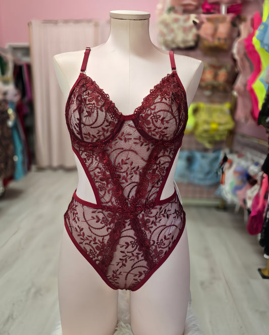 Wine & Lace Bodysuit