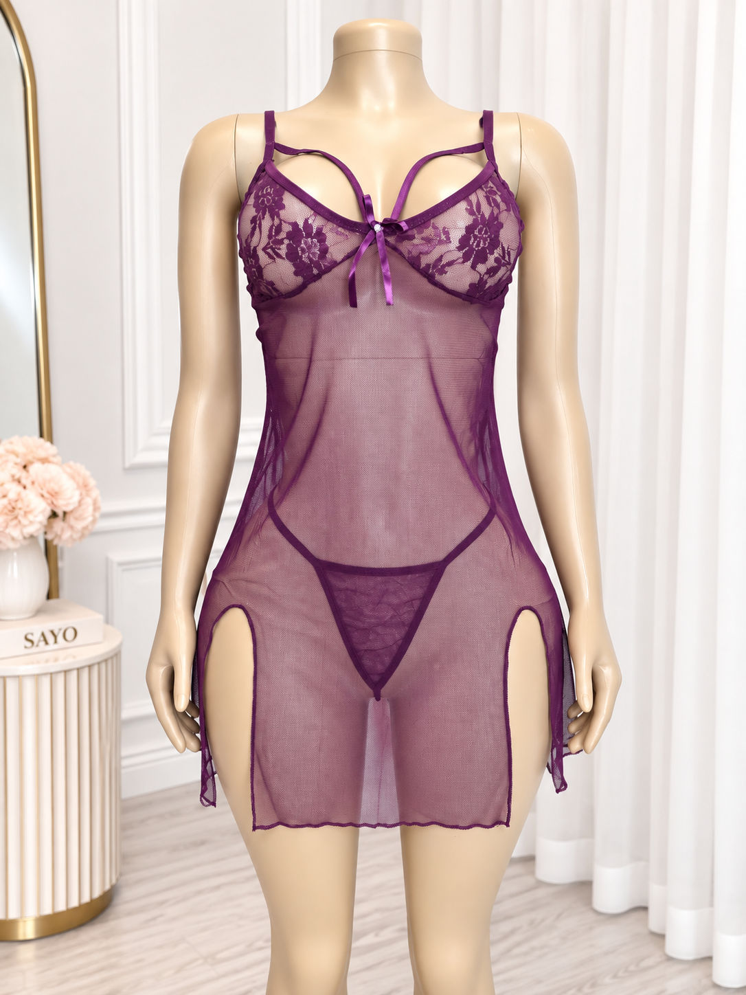 Only for Tonight 3 piece Lace Set