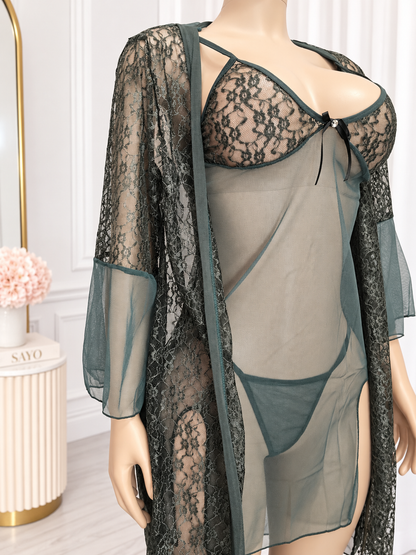 Only for Tonight 3 piece Lace Set