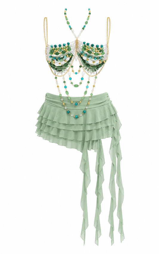Tropical Green Bliss Set